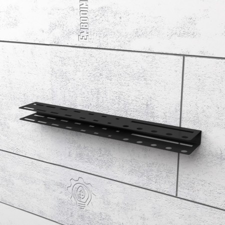 Holder for storing chisels for 22 items, wall, black-1