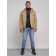 Sports male winter, size 60, mustard color