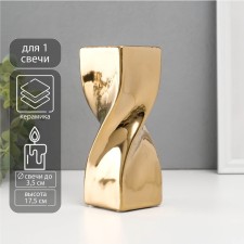 Ceramics candlestick per 1 candle 
