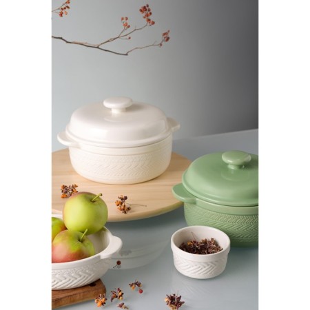 Fry-resistant pan Liberty Jones Country Mill, 1.9 l, the color is light green-2