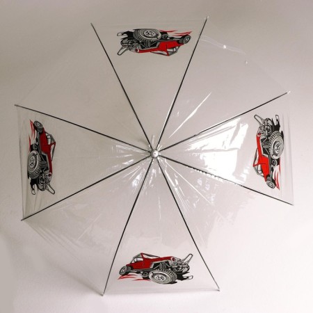 Umbrella children's "SUV" semi -automatic transparent, d = 90cm-4