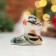 Souvenir "Snake in the Hat", Gzhel, Color, 3.5x4 cm