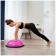 Semosfer Bosu gymnastic, 55 x 20 cm, with a pump, pink color