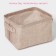 Basket for trifles with handles of the shade "Tilma", 20 × 17 × 13 cm, beige color
