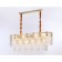 Crystal chandelier with Ambrella Light, Traditional, Tr5389, E27, Color Gold