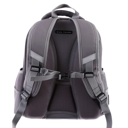 Frame backpack 38 x 30 x 20 cm, Bruno VisConti, Air Force, Gray-4