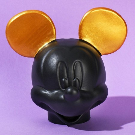 Mickey Mickey Mouse, Gypsum, 16x14x13 cm, Golden, Black, Disney-6