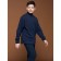 Sweatshirt for boys, height 134 cm, dark blue color