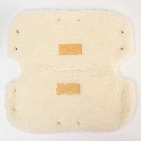 The coupling for the stroller is quilted Elegante, color: Milk-6