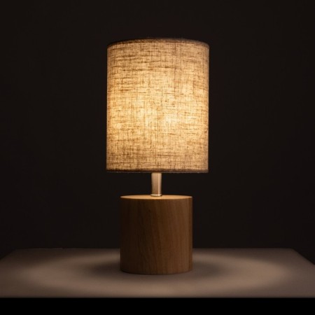Decorative table lamp Arte Lamp Jishui A5036LT-1BR, E27, 60 W, 18x18x40 cm, golden, beige