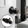 Latch 1303, with a key, matte black color