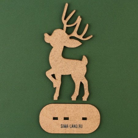 New Year's desktop decor "Deer" 6.9 x 4.3 x 13.7 cm-5