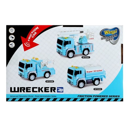 Service-Evacious Truck, 1:20, Light, Sound, Inertia-7