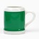 Ceramic beer mug "Real man", 600 ml, white color