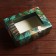 Gift box, with a window, the team "Merry Christmas", 21 x 15 x 7 cm