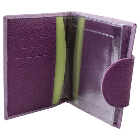 Cover for auto documents on the button, lilac color-1