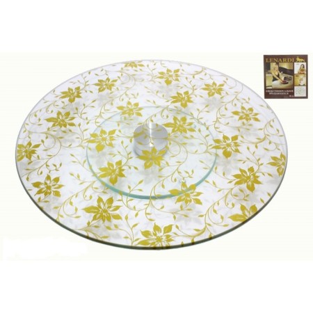 Lenardi cake "Golden Flower", rotating, d = 32 cm