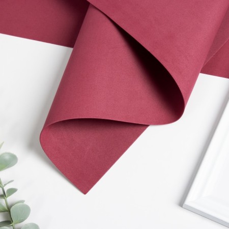 Foamiran matte 50x50cm 1 mm, burgundy