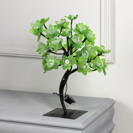 LED bush "Orchids" 30 cm, 32 LED, blinking, 220 V, glow of multi (RG/RB)-1