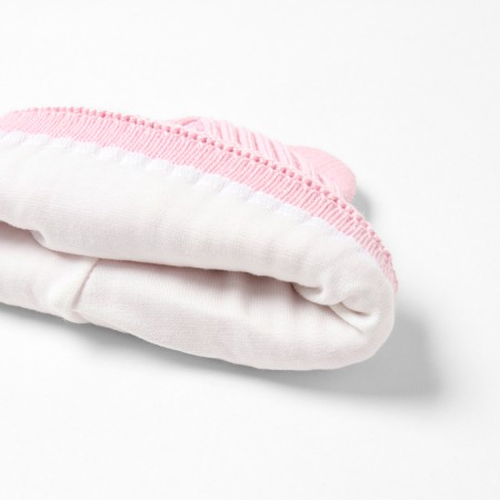 Children's hat minku, rr 46-48, pale pink color-1