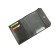Passport cover on the button, black color