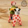 Dymkovo toy "A man on a goat" 8 × 6 × 11 cm,