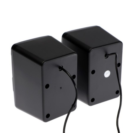 Computer speakers 2.0 Perfeo Shine, 2x3, USB, LED backlight, black-4