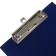 A tablet with a clamp A5, 245 x 175 x 3 mm, covered with high -quality boumvinyl, blue color (clipboard)