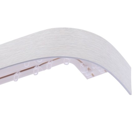 Three -cereal cornice "Ultracompact. Classic ", 280 cm, with a decorative bar 7 cm, the color is blond oak