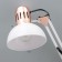 Joel table lamp E27 40W white-gold 15x15x63 cm Risalux