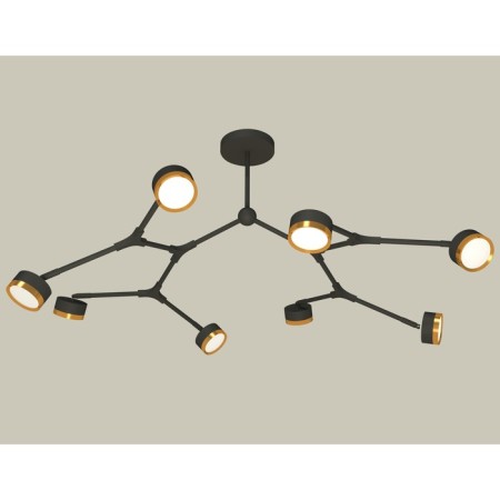 AMBRELLA LIGHT, TRADITIONAL DIY, XB9060152, 8XGX53, Black Sand, Golded Golden Polish Square