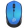 Mouse call 488MW Black/Blue optical (1600DPI) Wireless USB for laptop (4but)