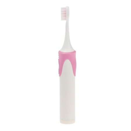 Luazon LP-009 electric toothbrush, 8500 dv/min, 4 nozzles, 2haa, pink-3