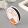 Silicone thread 0.6 mm, 12 m, black