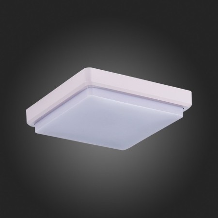 Ceiling EVOLUCE lamp. Sle200212-01. Taddio. 1x20 W, LED, 4000K, 1460 LM, 24x24x5 cm, white color-4