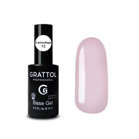 Camouflage base Grattol No. 12, 9 ml