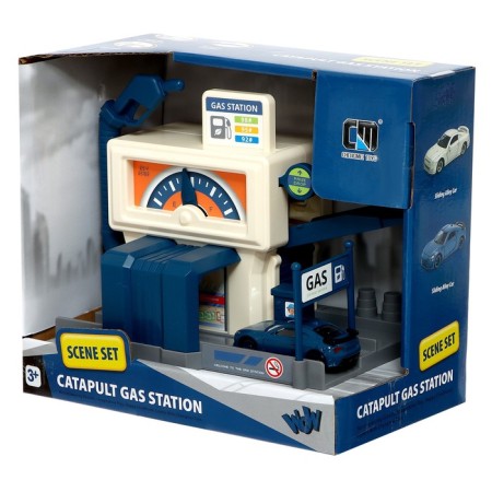 Parking "Business station", 1 machine, blue color-13