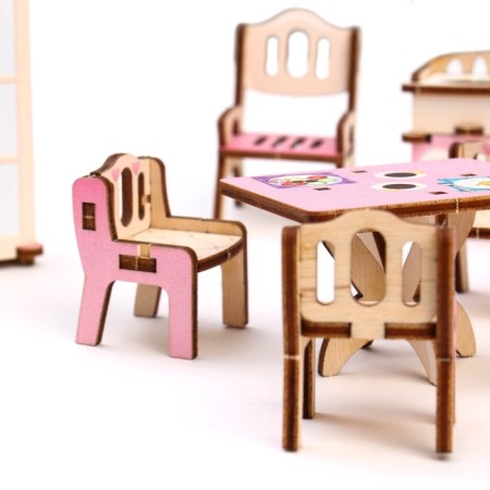 Puppet furniture "Living room"-5