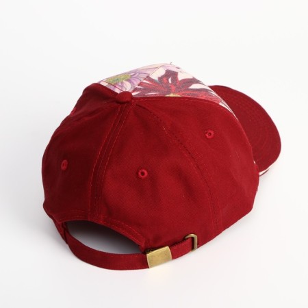 Women's cap Love, red color, rr 56-3