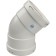 The chimney element Stout SCA-0080-020045, divert 45 ° mm, DN80