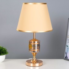 Seville table lamp E27 40W gold 25x25x42 cm Risalux