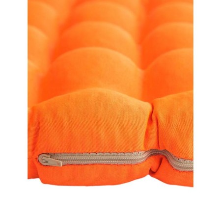 Pillow on the seat, size 40x40 cm, orange color-2