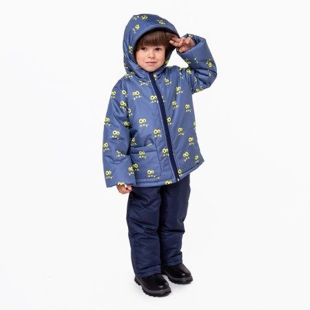 Set for a boy, blue color, height 98-104 cm-5