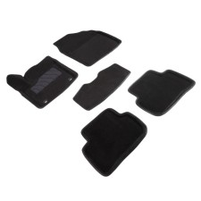 3D mats for Toyota C-HR, 4WD, 2016-2019, black, set