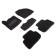 3D mats for Toyota C-HR, 4WD, 2016-2019, black, set