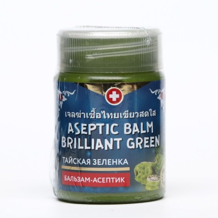 Thai greenfish Binturong Aseptic Balm Brilliant Green with Noni extract, 50 g