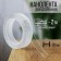 Adhesive tundra, transparent, bilateral, 20 mm x 2 m