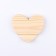 Crack for the phone "heart", 9.5x8.5x1.6 cm, pine