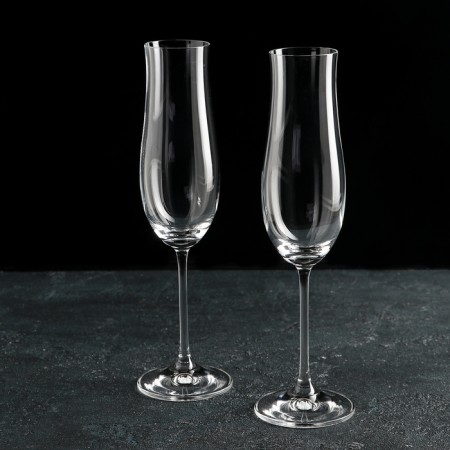 A set of glasses for champagne "Attimo", 180 ml, 2 pcs