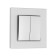 Sin -GLOSSY GLASS, 10 A, 2 keys, hidden, glass, silver
